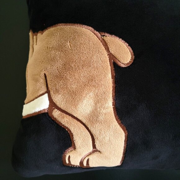 BMW Group MINI Bulldog Rectangular Plush Pillow c 2010 - Picture 6 of 8